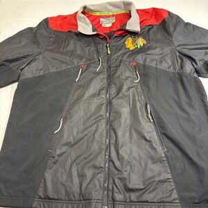JACKET Chicago Blackhawks Reebok NHL Center Ice Kinetic Rink Zip MEN 2XL